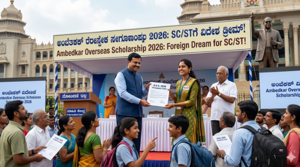 Ambedkar Overseas Scholarship 2026: SC/STಗೆ ವಿದೇಶ ಡ್ರೀಮ್!